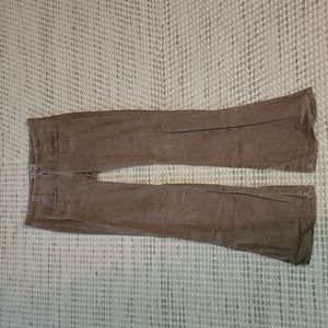 Tan low rise jeans